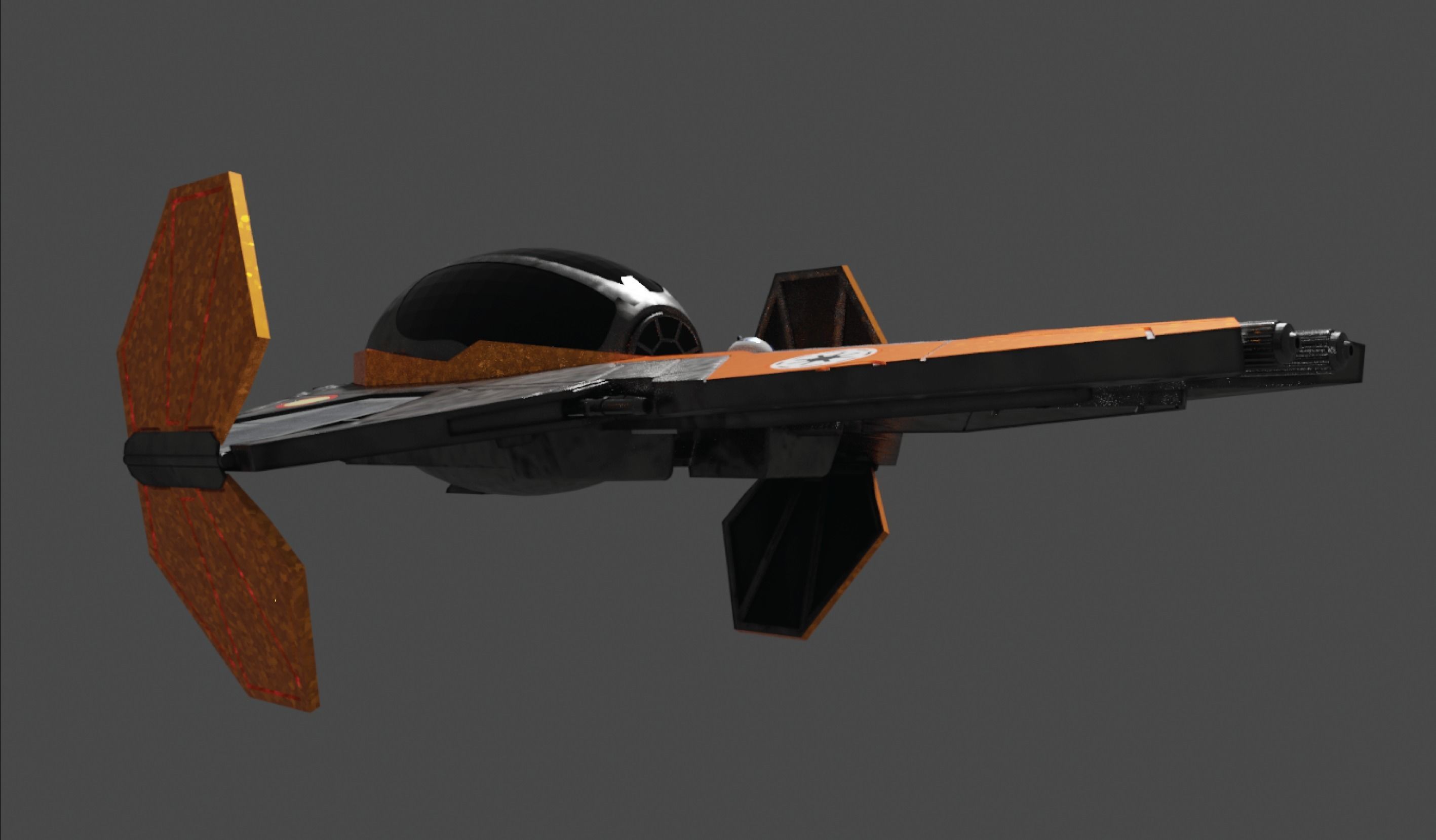 Jedi Interceptor 3D model_5