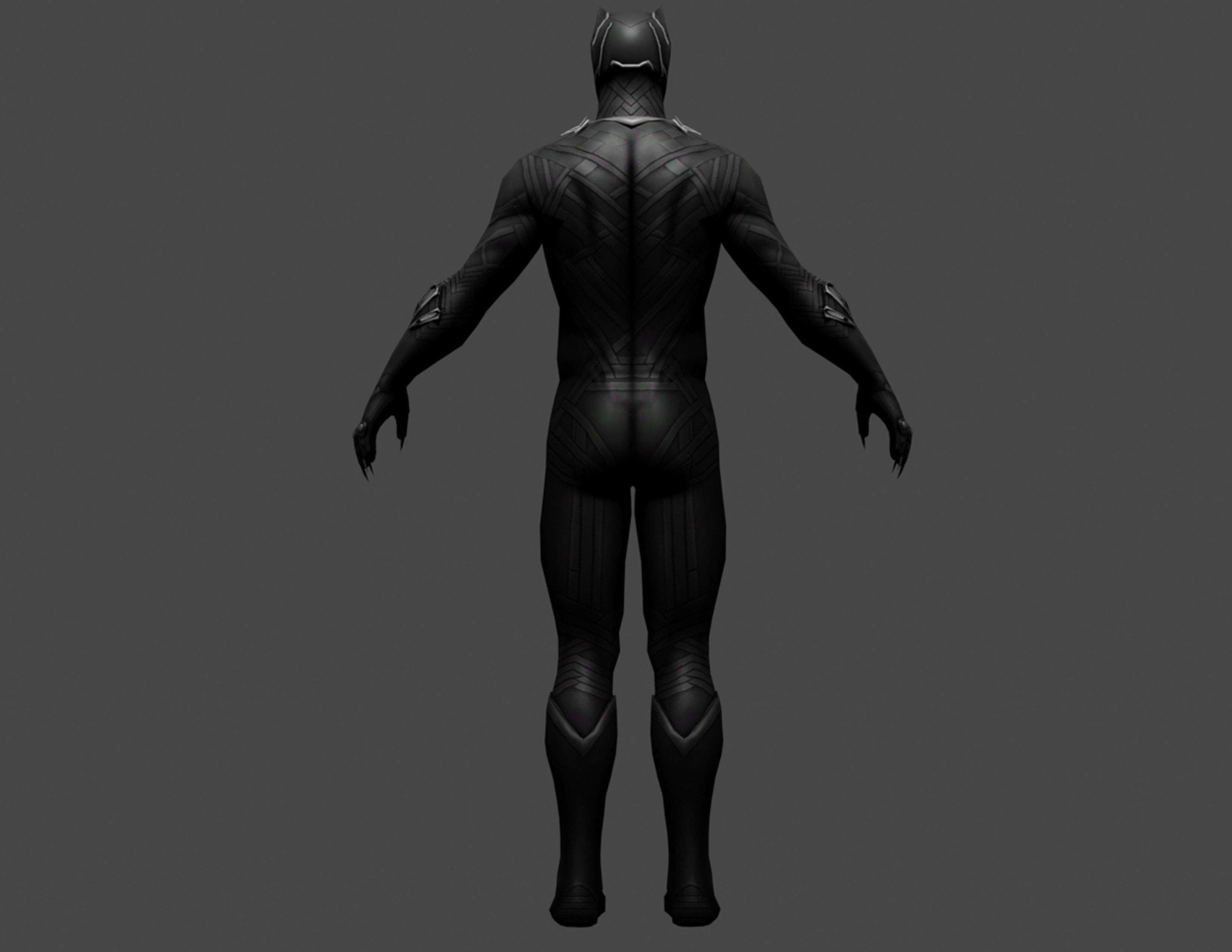 Black Panther 3D model_3