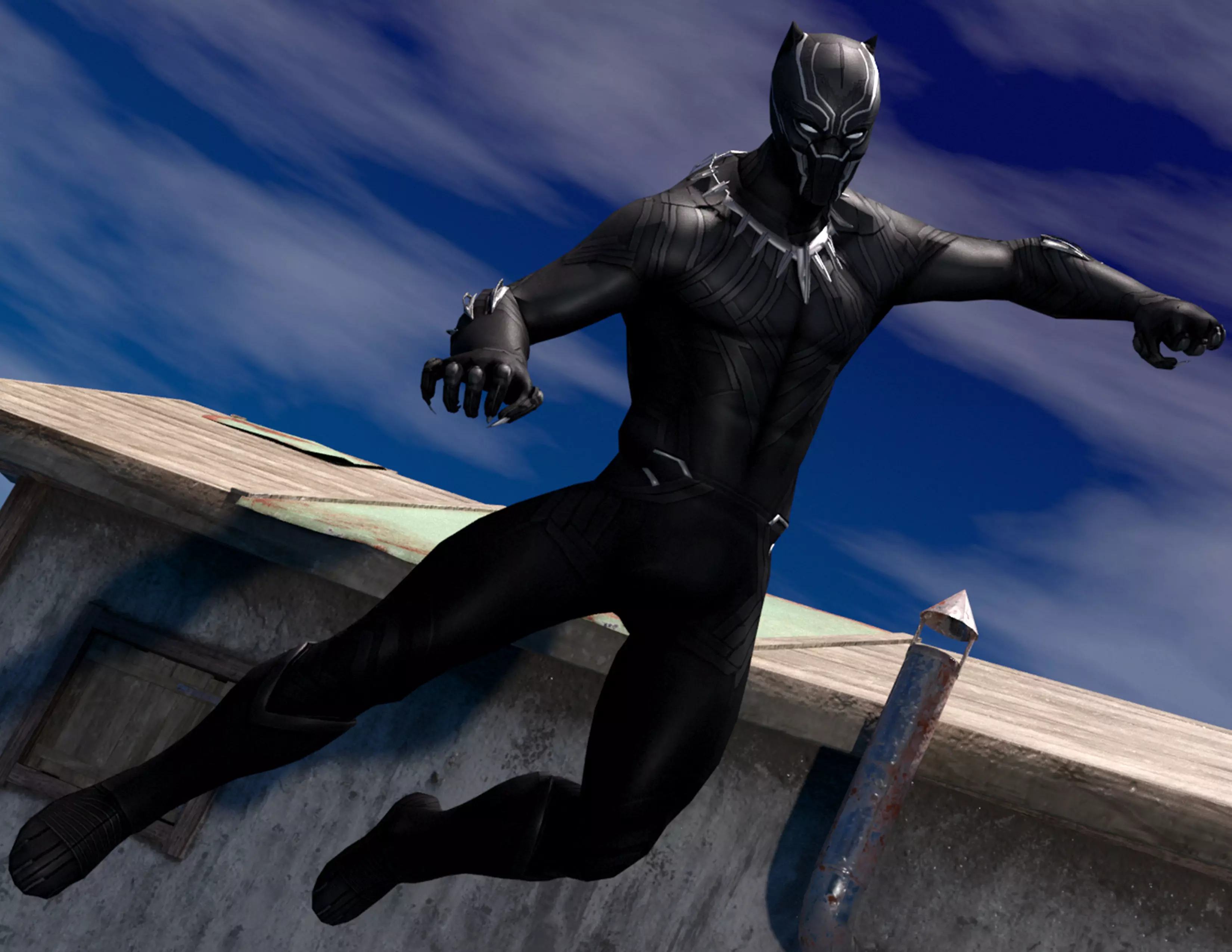 Black Panther 3D model_0
