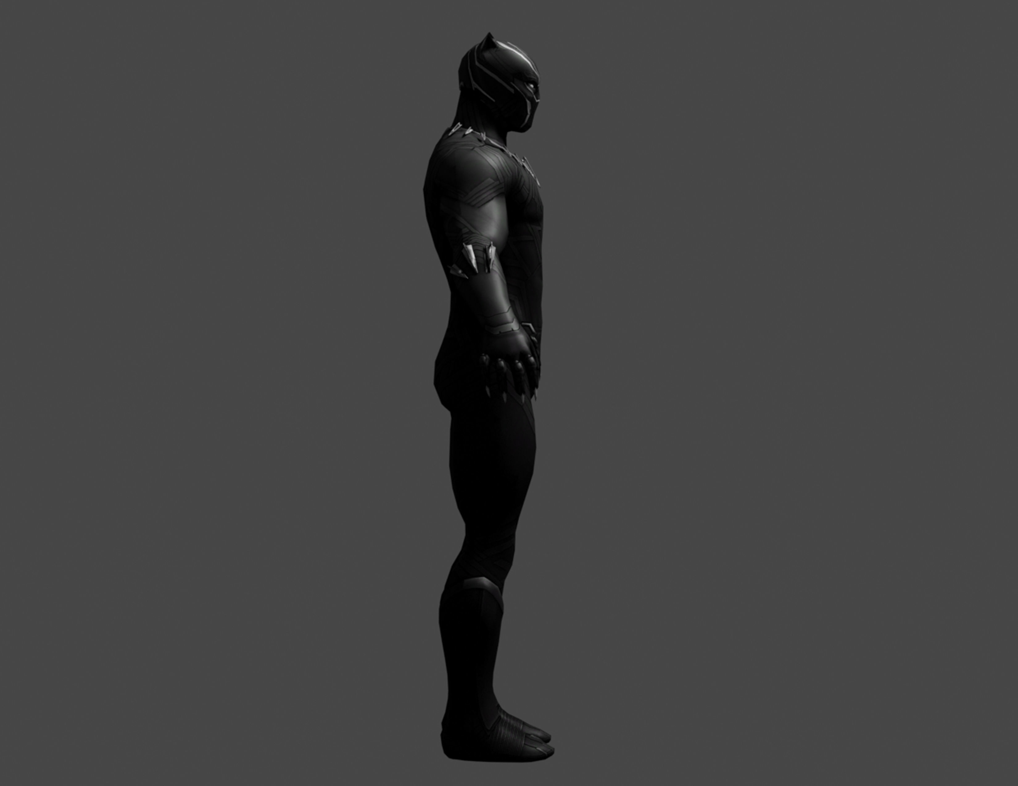 Black Panther 3D model_4