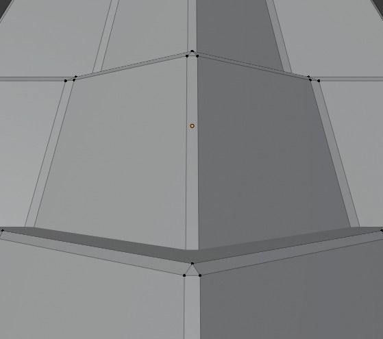 Pyramidal Structure 8 Corners Mayan Style 3D print model_12