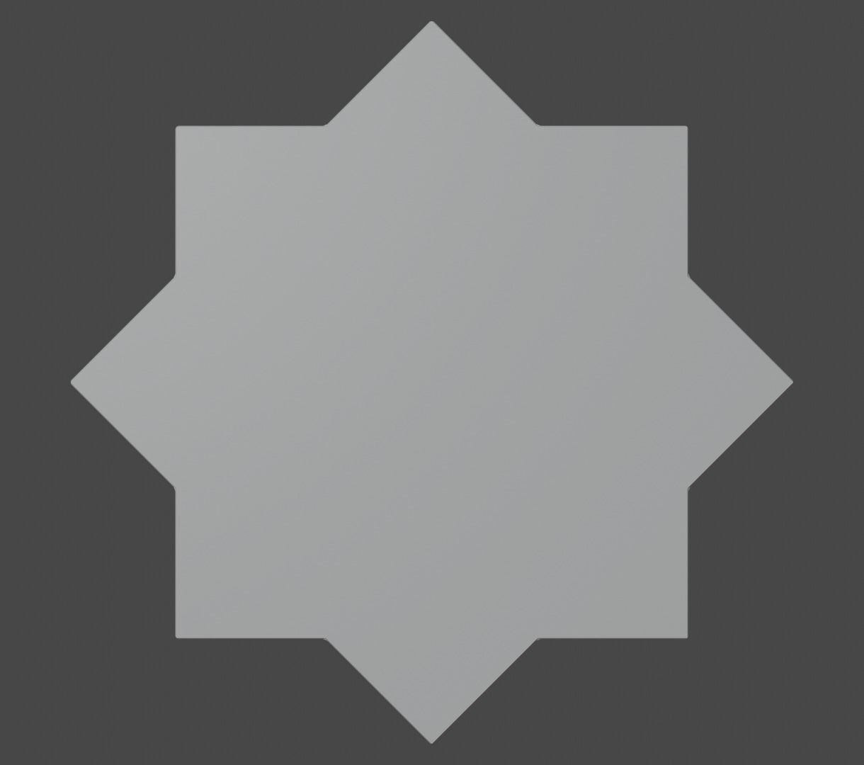 Pyramidal Structure 8 Corners Mayan Style 3D print model_23