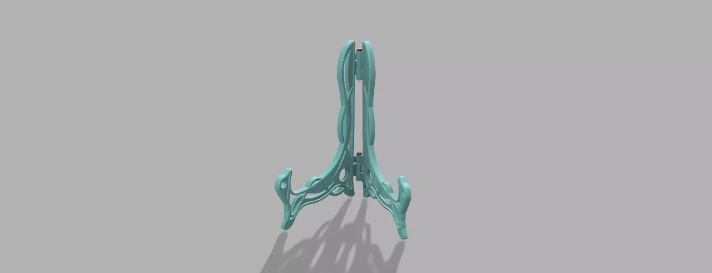 Easel Plate - Book 3D print model