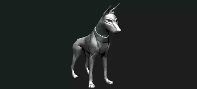 Doberman egyptian dog