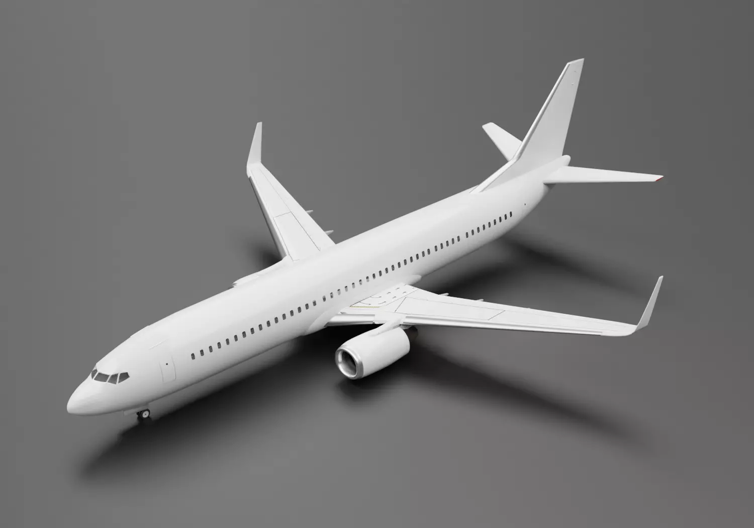 Boeing 737-800  3D model_0