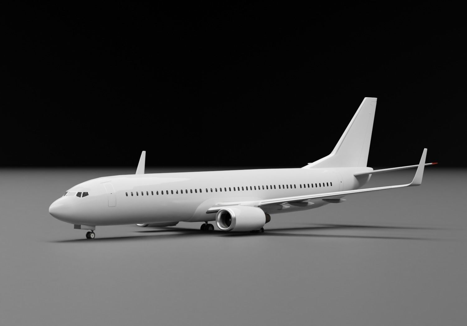 Boeing 737-800  3D model_1