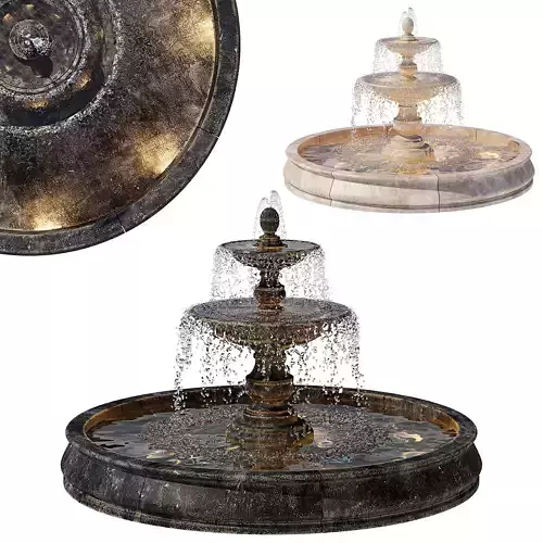Fountain 13 3D model