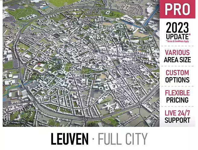Leuven - 3D City Model
