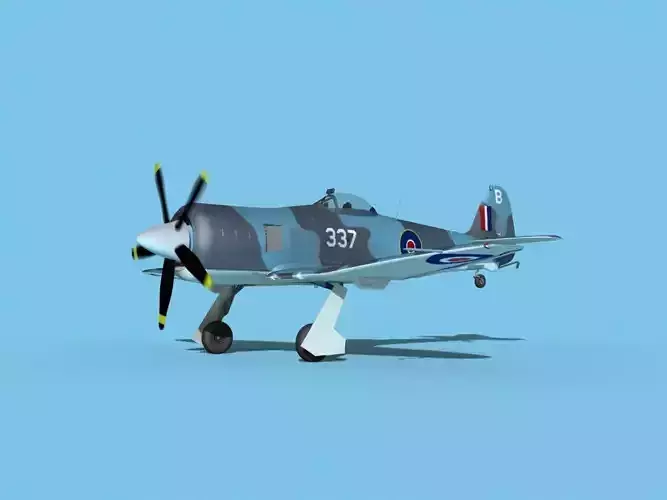 Hawker Sea Fury MKII V04 RN 