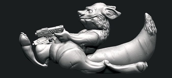 Run ralph 3D print model