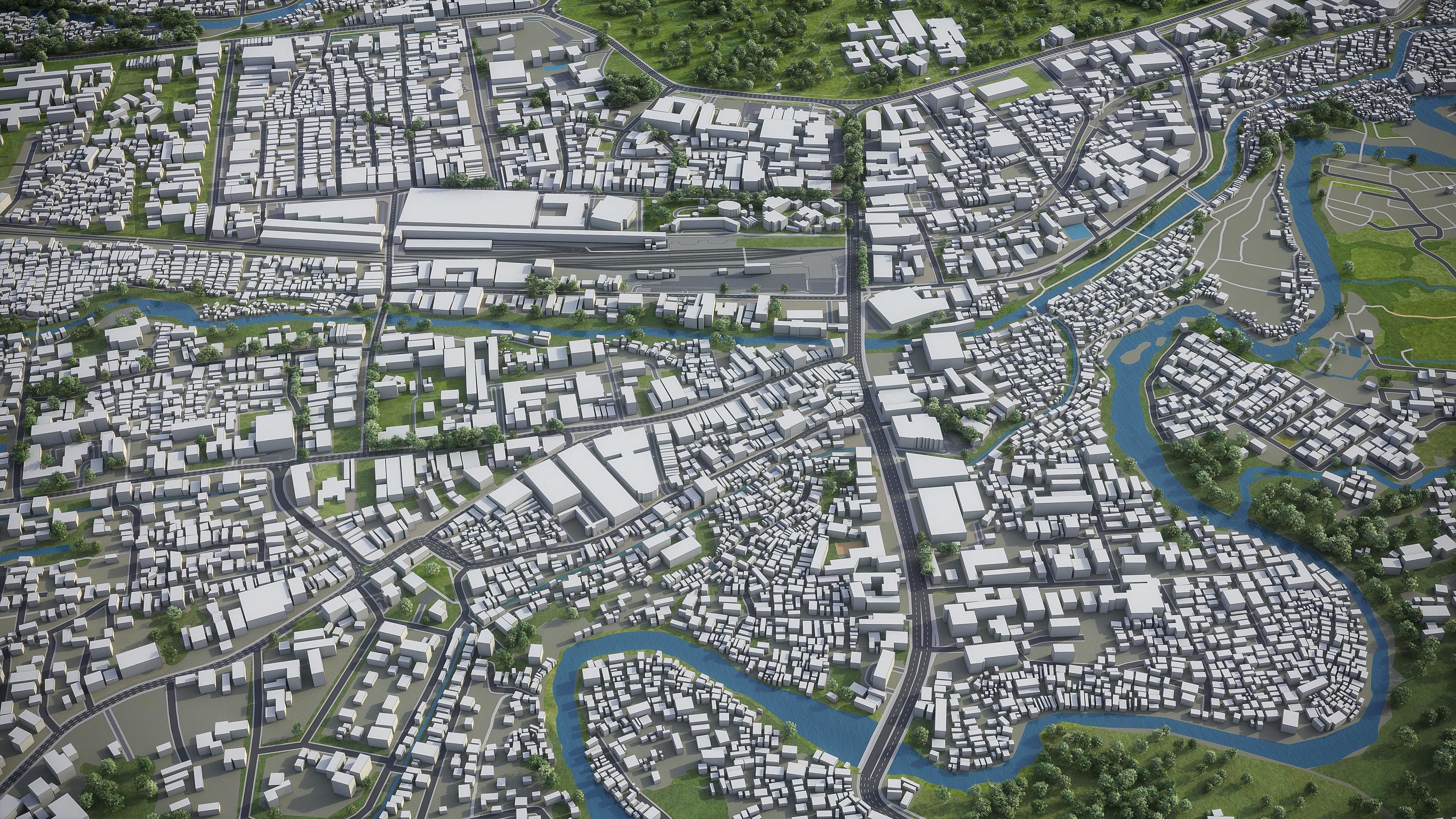 Bogor Low-poly 3D model_4