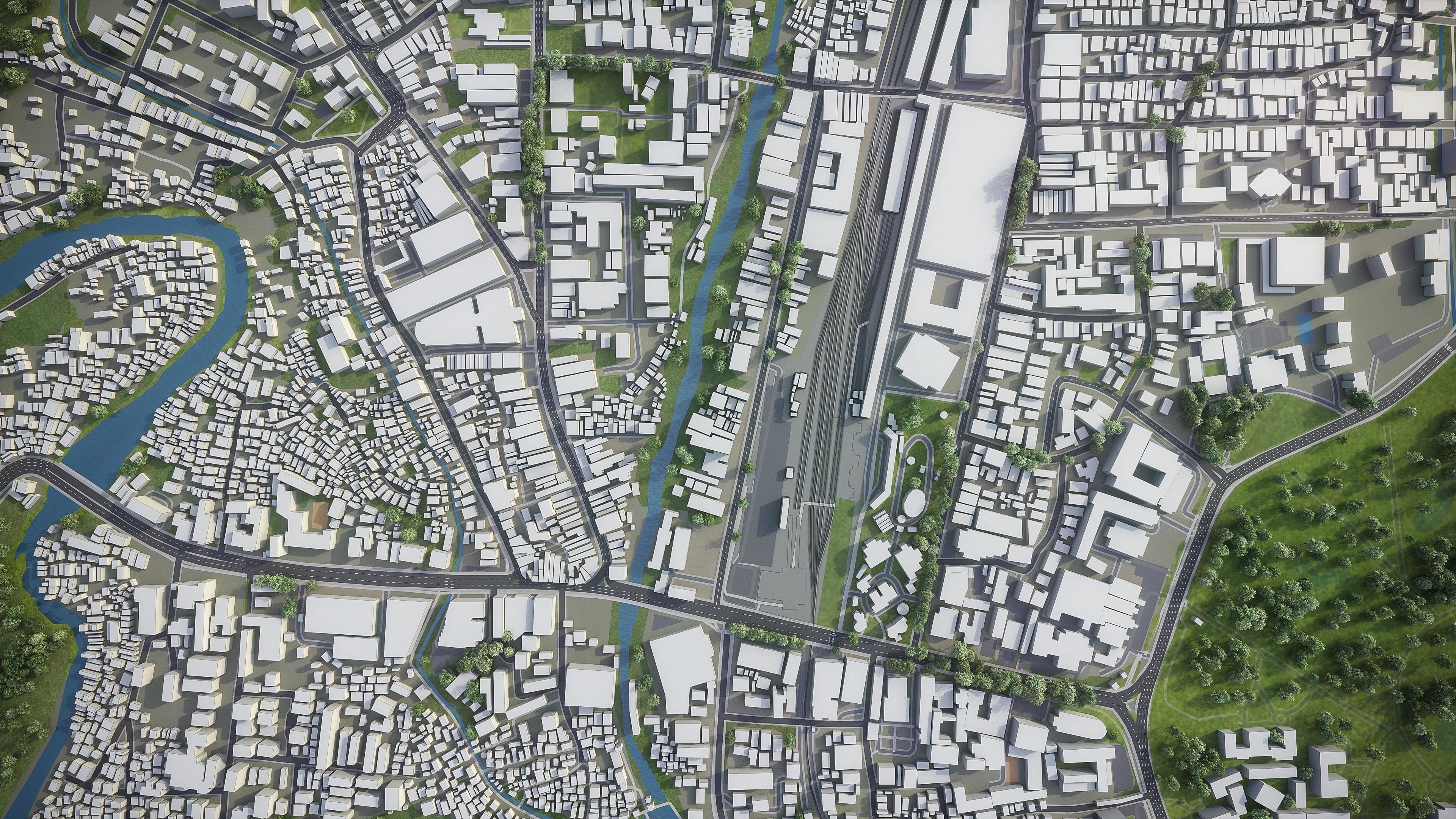 Bogor Low-poly 3D model_7