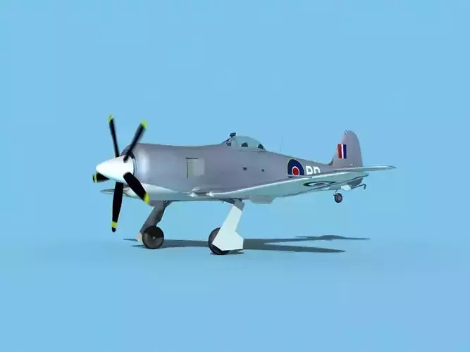 Hawker Sea Fury MKII V07 RN