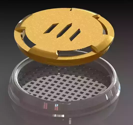 KN mask filter 3D print model