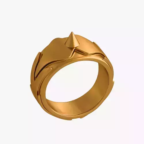 Self-defense ring 3D print model