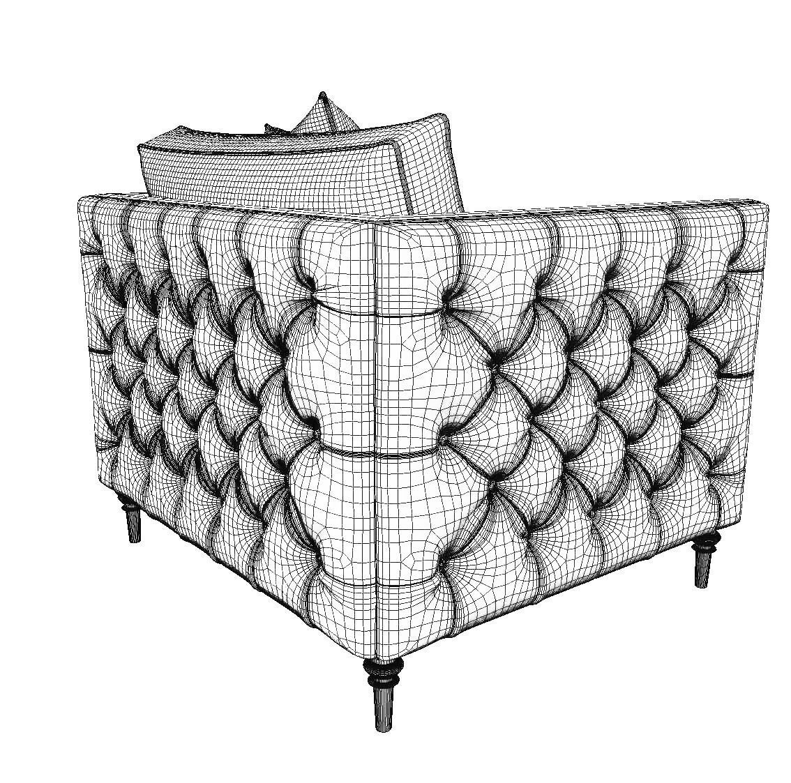 Winston sofa  3D print model_5
