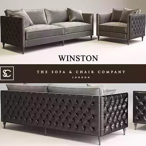 Winston sofa  3D print model
