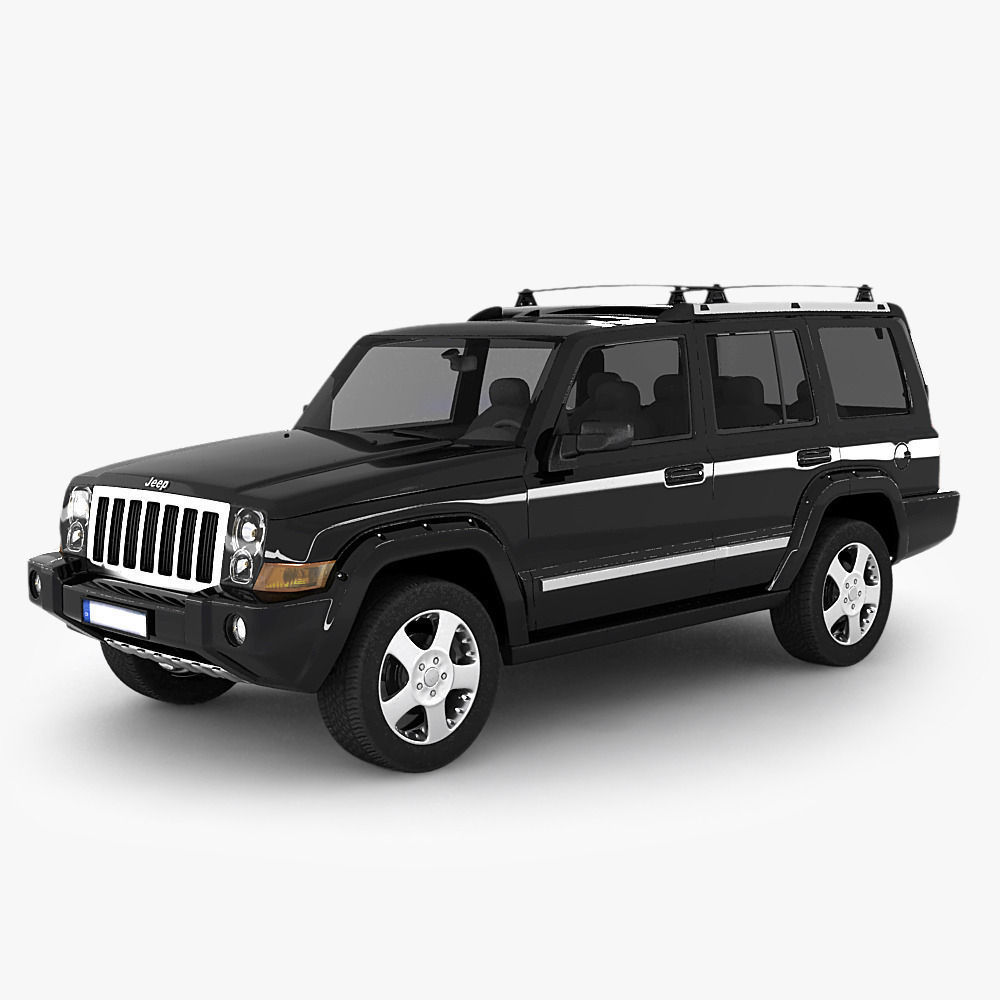 Jeep Commander SUV 3D model_2