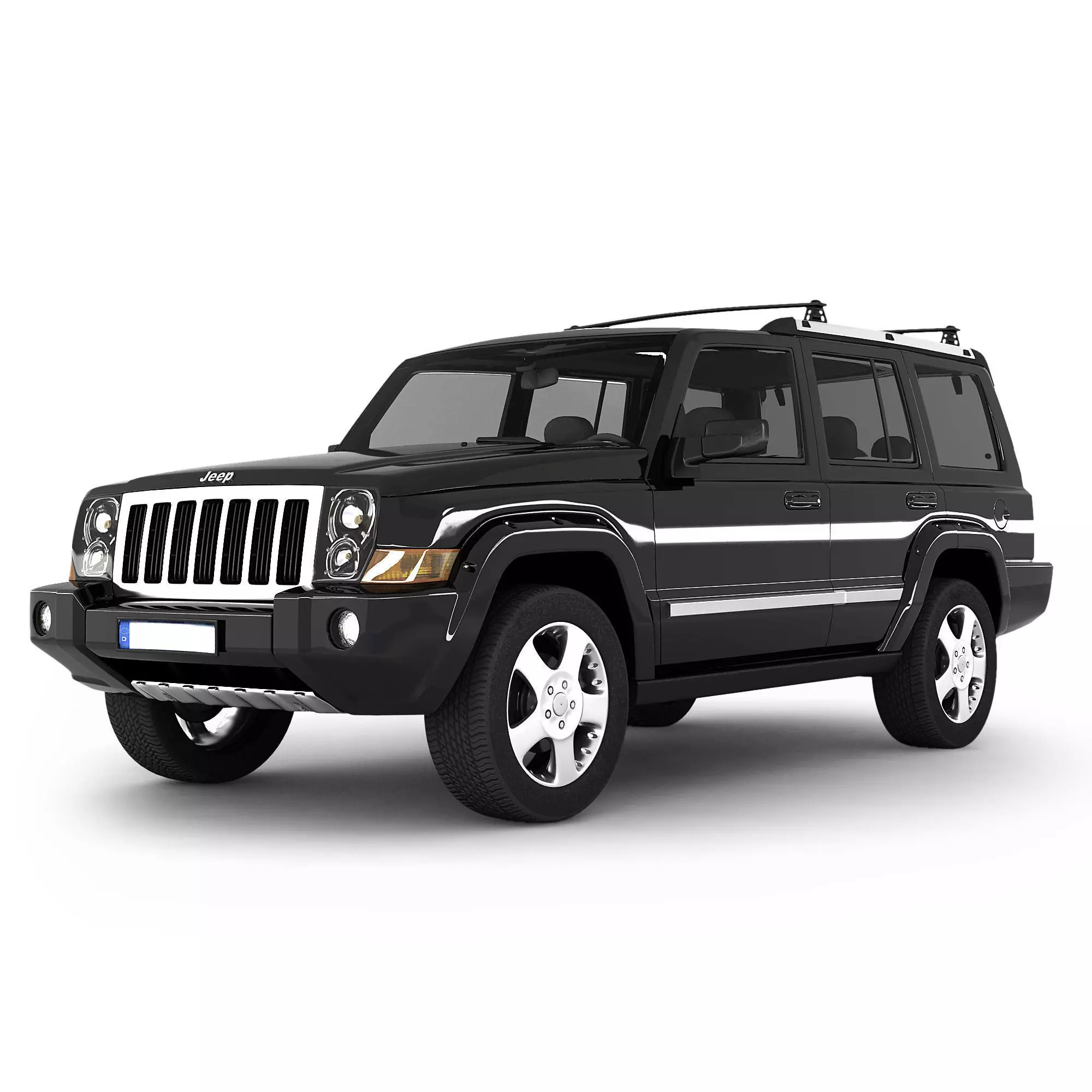 Jeep Commander SUV 3D model_0