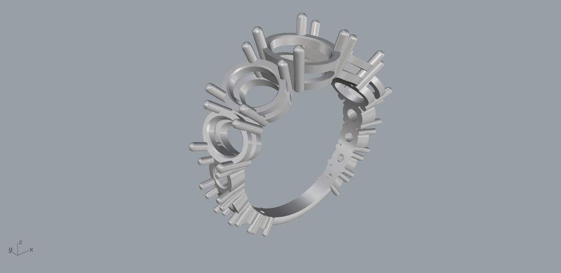 Ring and Earrings 108 3D print model_13