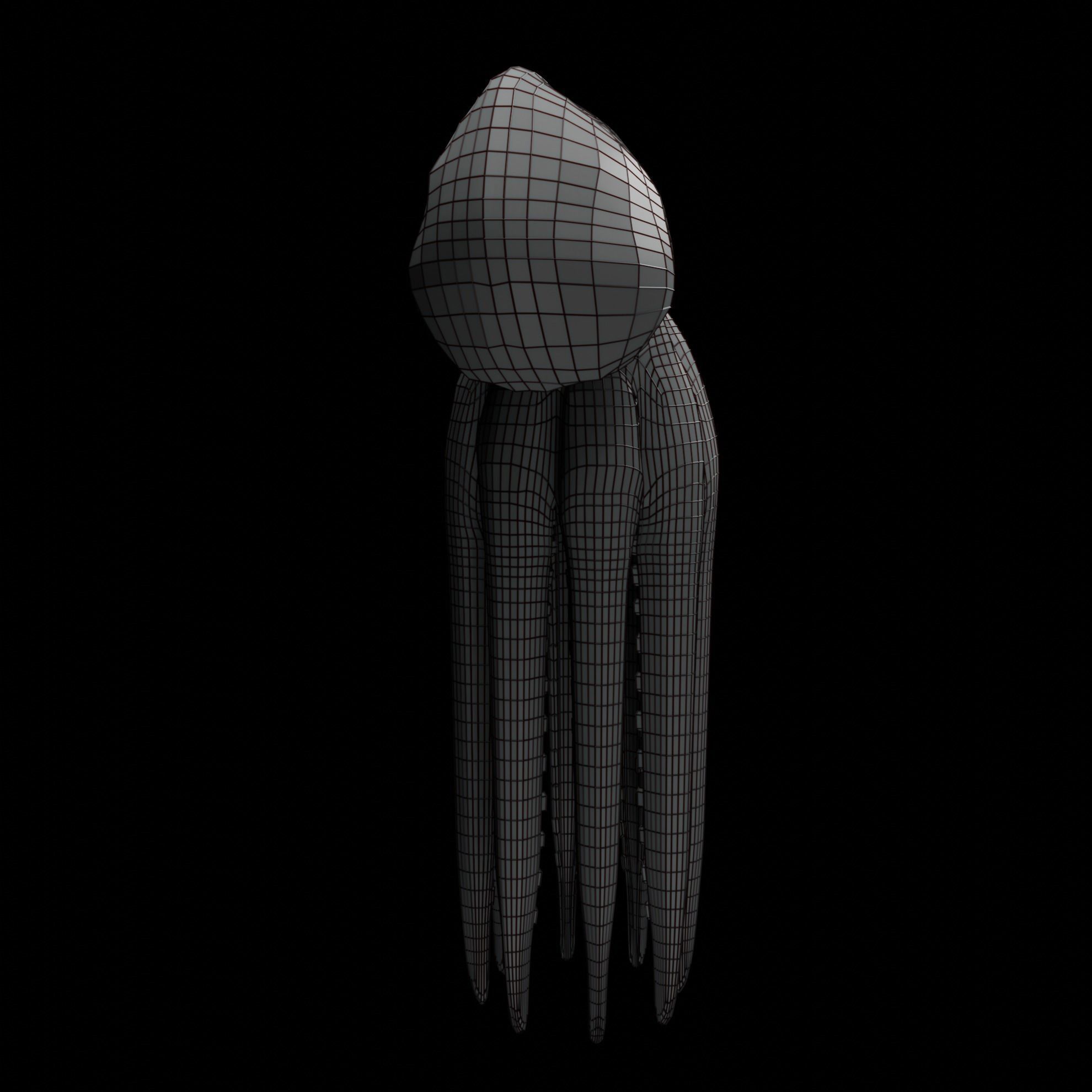 Animated Octopus 3D model_38