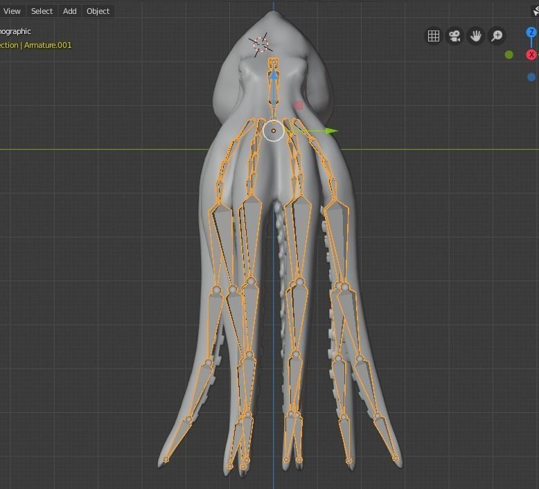 Animated Octopus 3D model_34