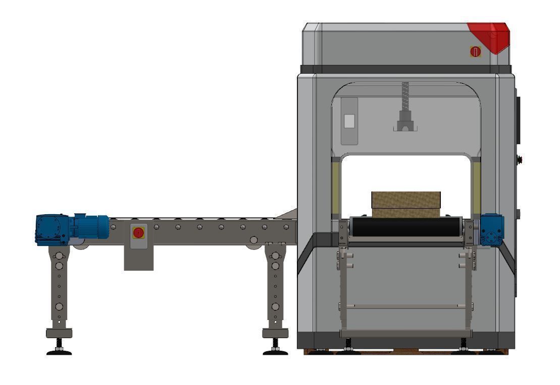 Industrial Unpacking Machine Concept 3D model_14