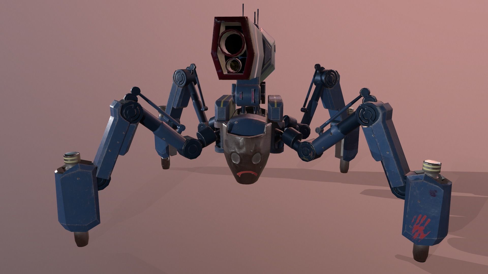 Big Mo Low-poly 3D model_5