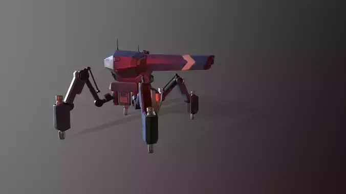 Big Mo Low-poly 3D model