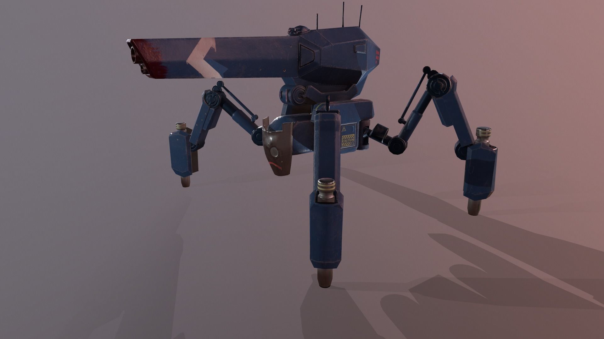 Big Mo Low-poly 3D model_4