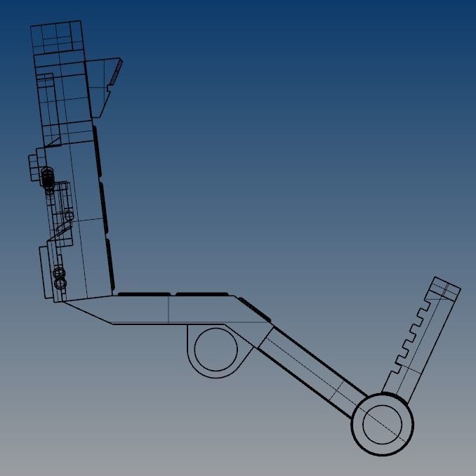 Marine Heavy Weapons Seat 3D print model_5