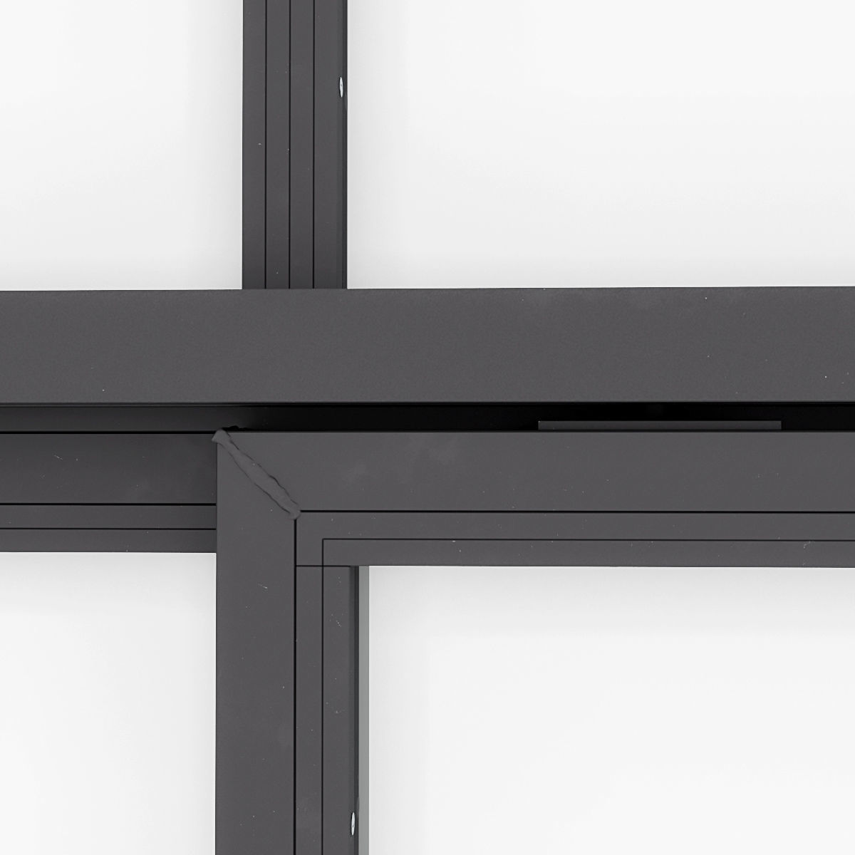 Aluminium door 7 3D model_4