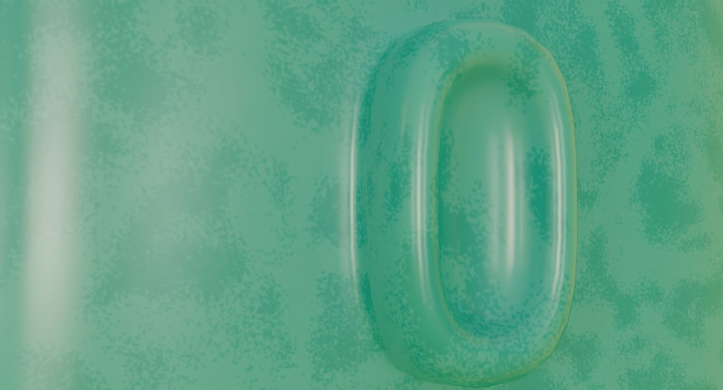 Toy radio in Blender and other formats 3D model_29