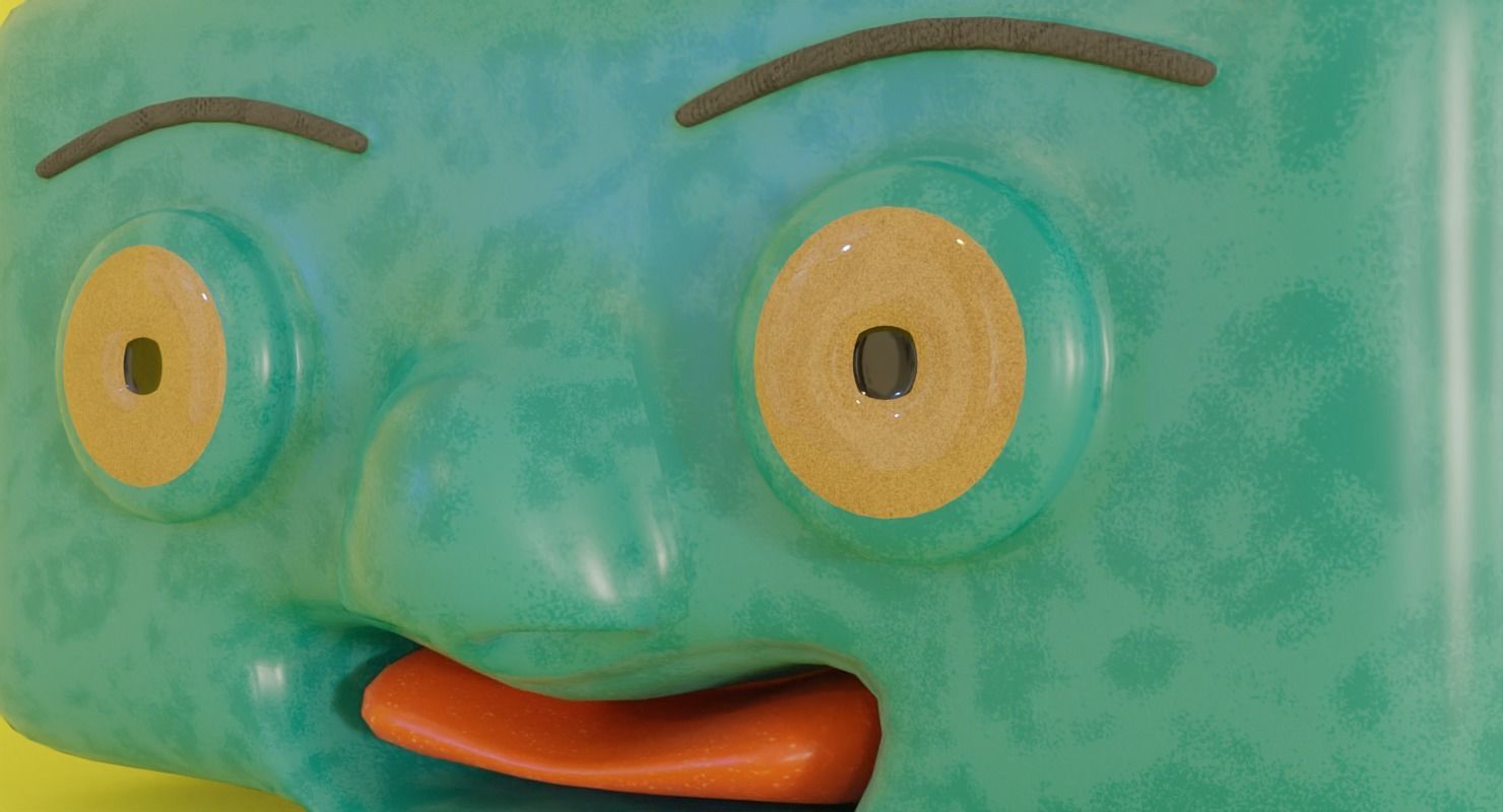 Toy radio in Blender and other formats 3D model_26