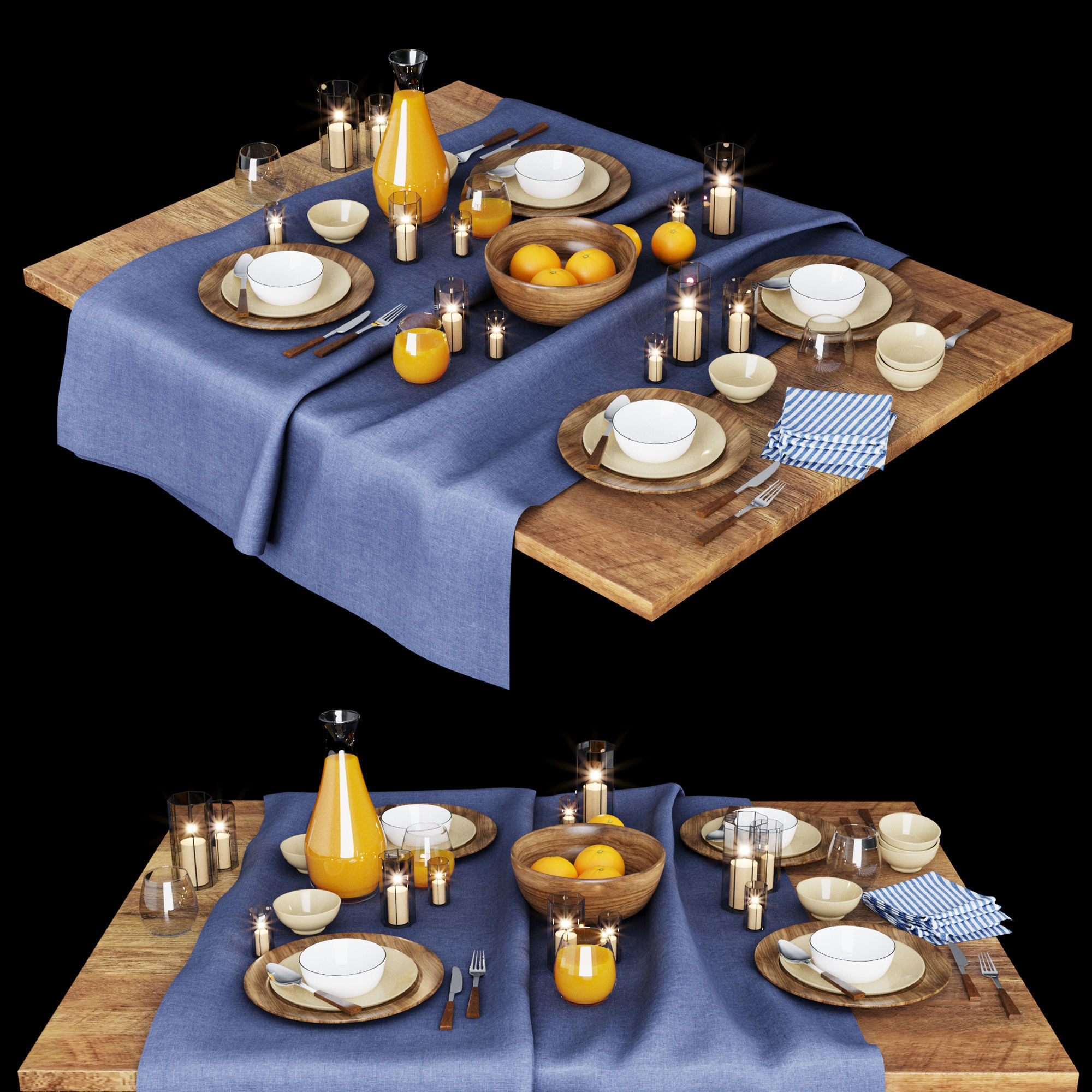TABLE SETTING 01 3D model_1