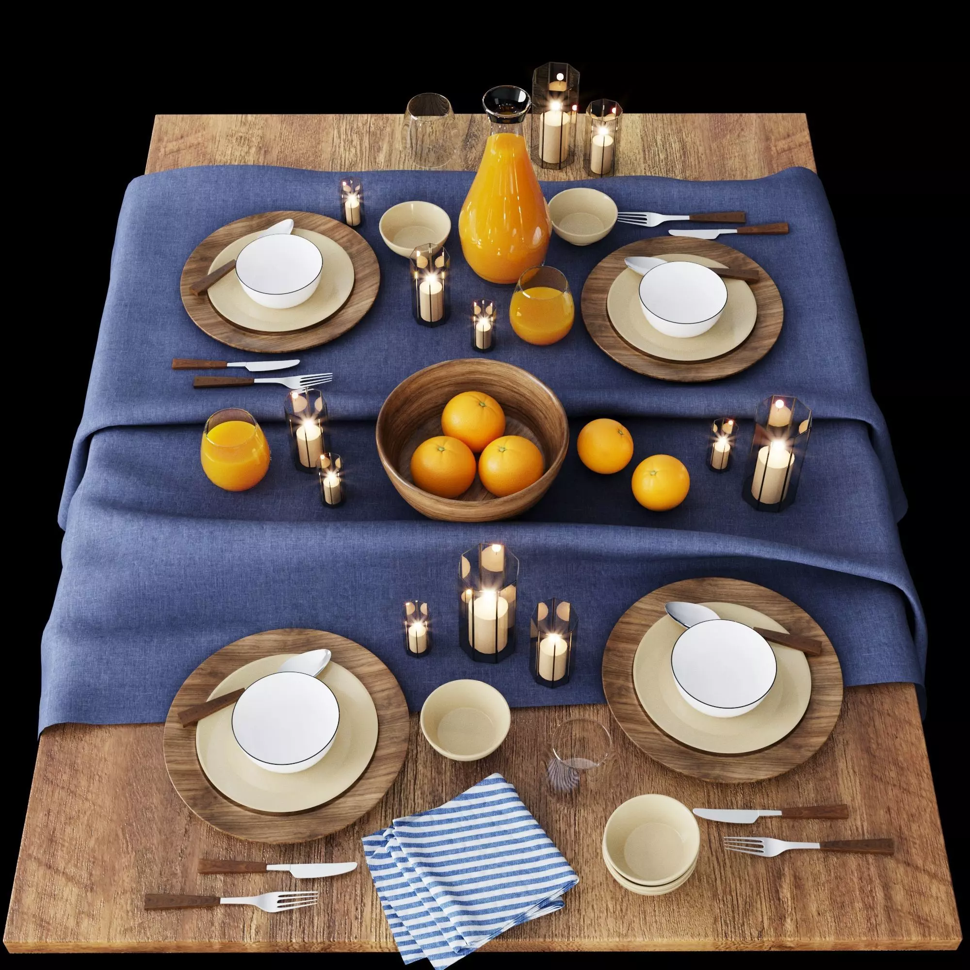 TABLE SETTING 01 3D model_0