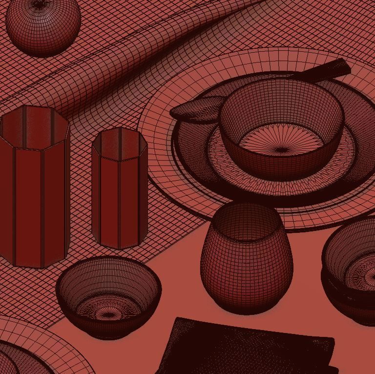 TABLE SETTING 01 3D model_5