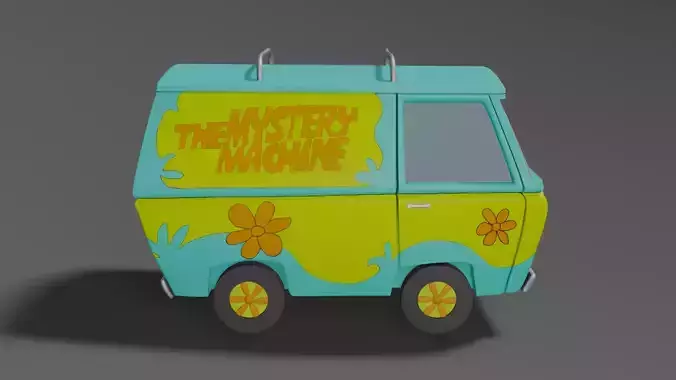 Mystery Machine 3D model