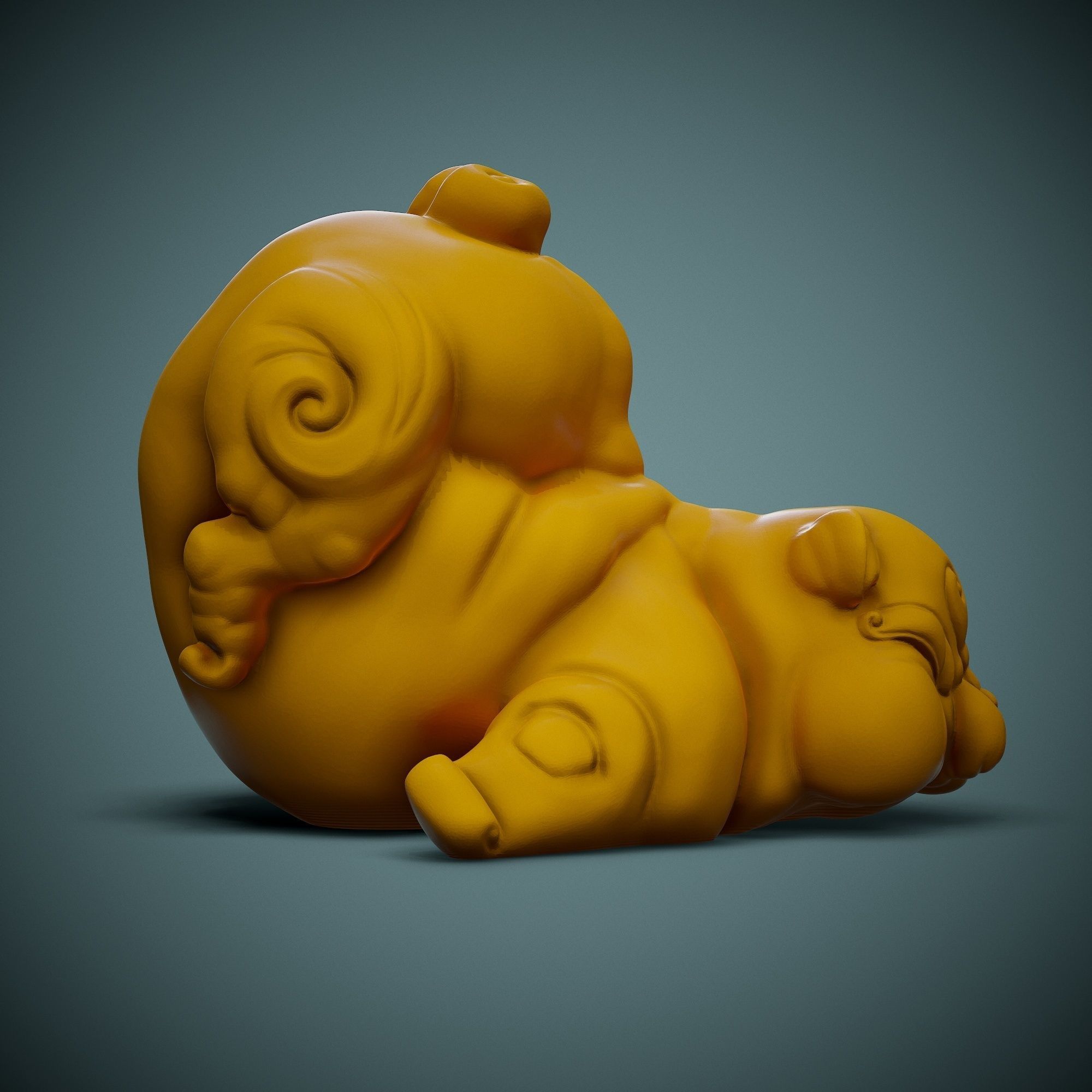 Cute Bear  Free 3D print model_1