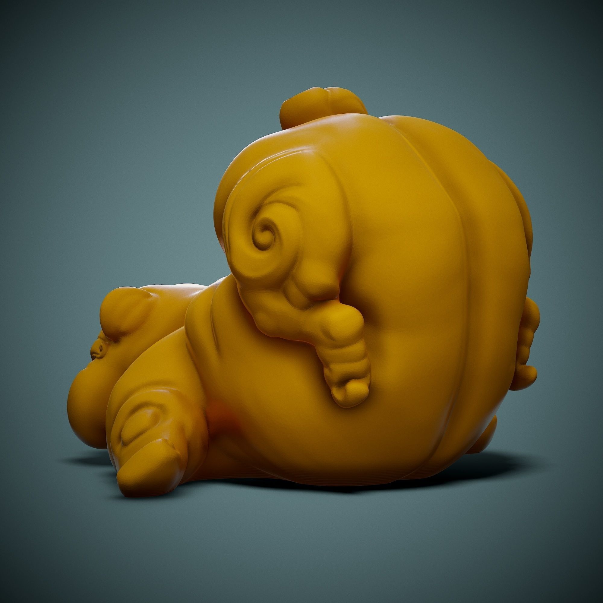 Cute Bear  Free 3D print model_3