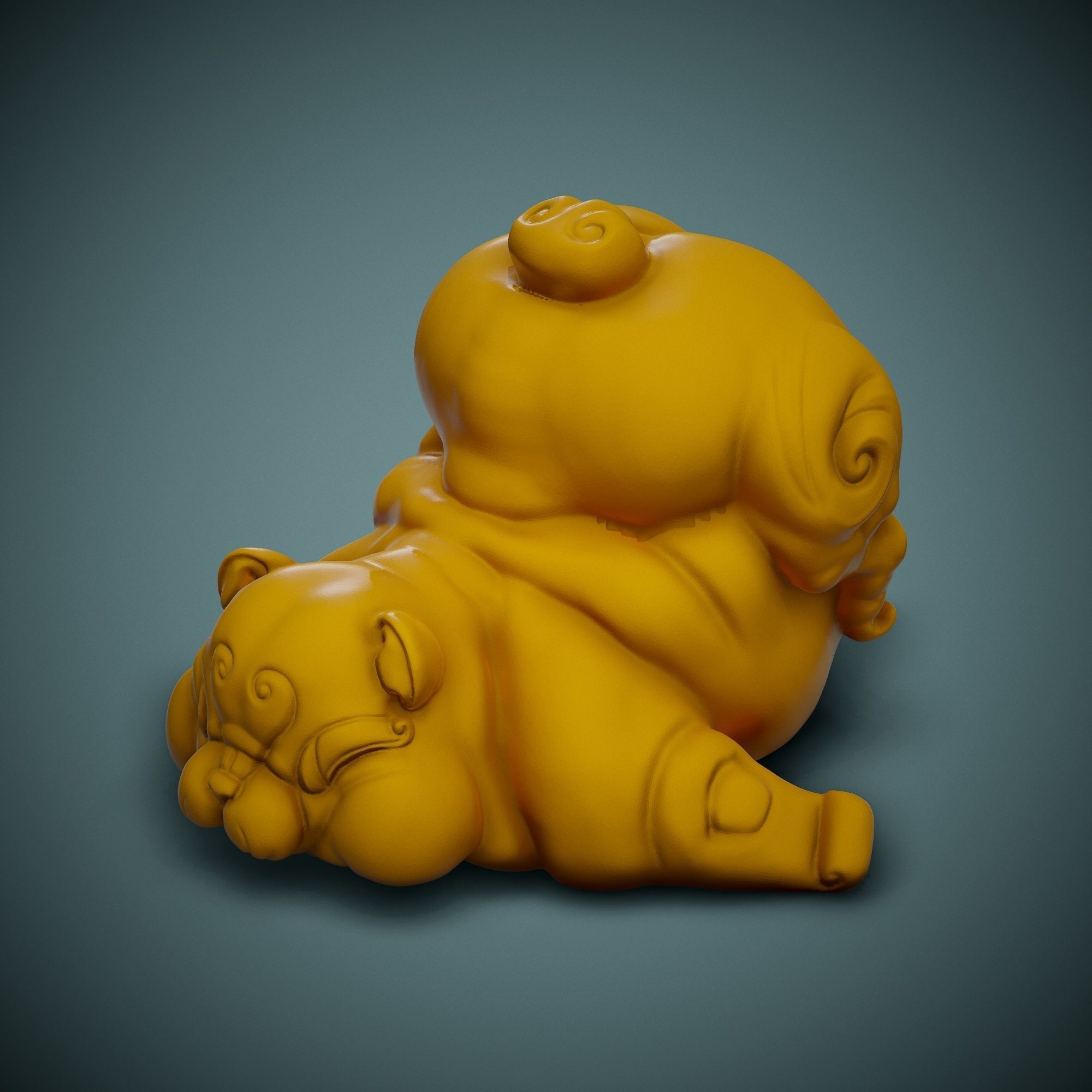 Cute Bear  Free 3D print model_2