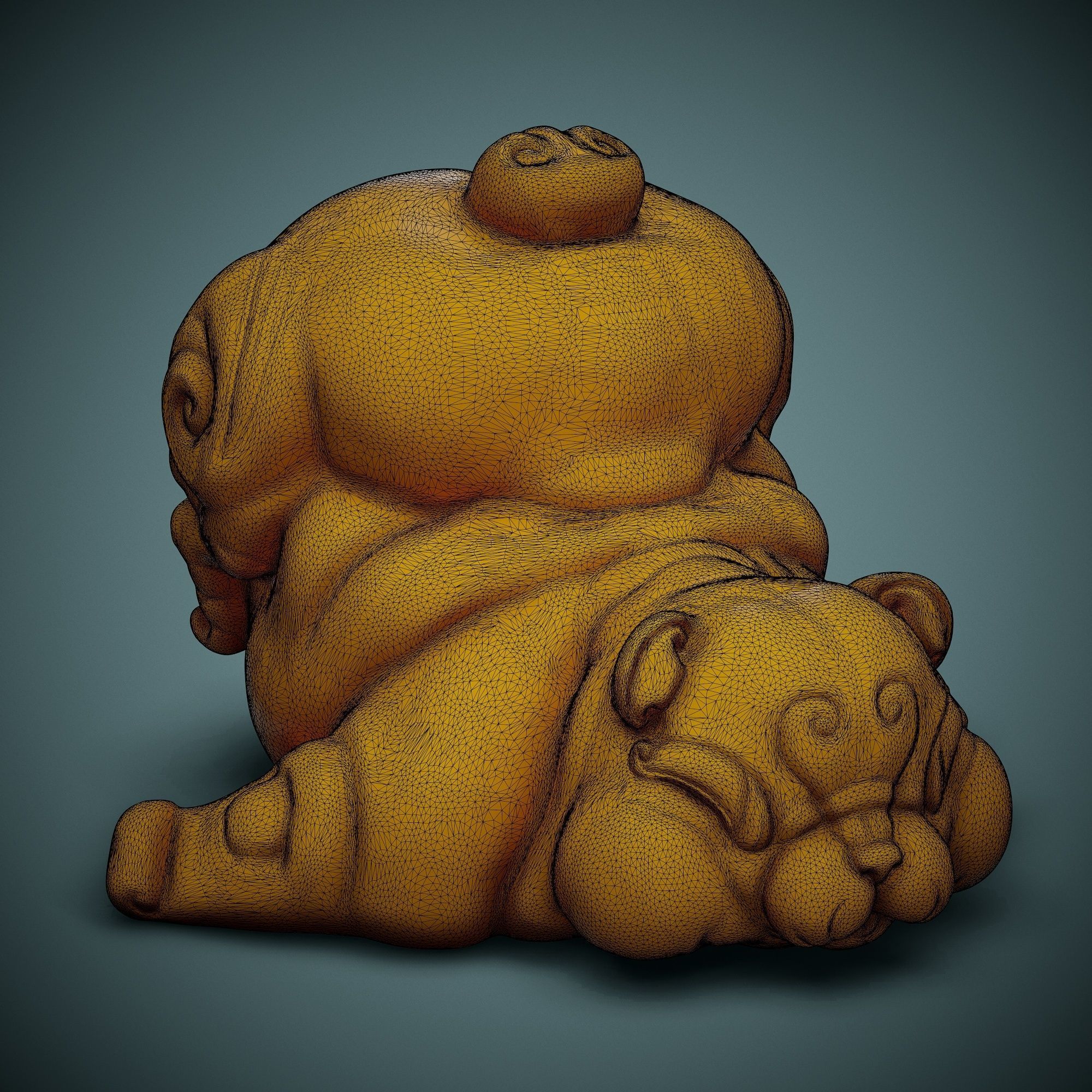 Cute Bear  Free 3D print model_4