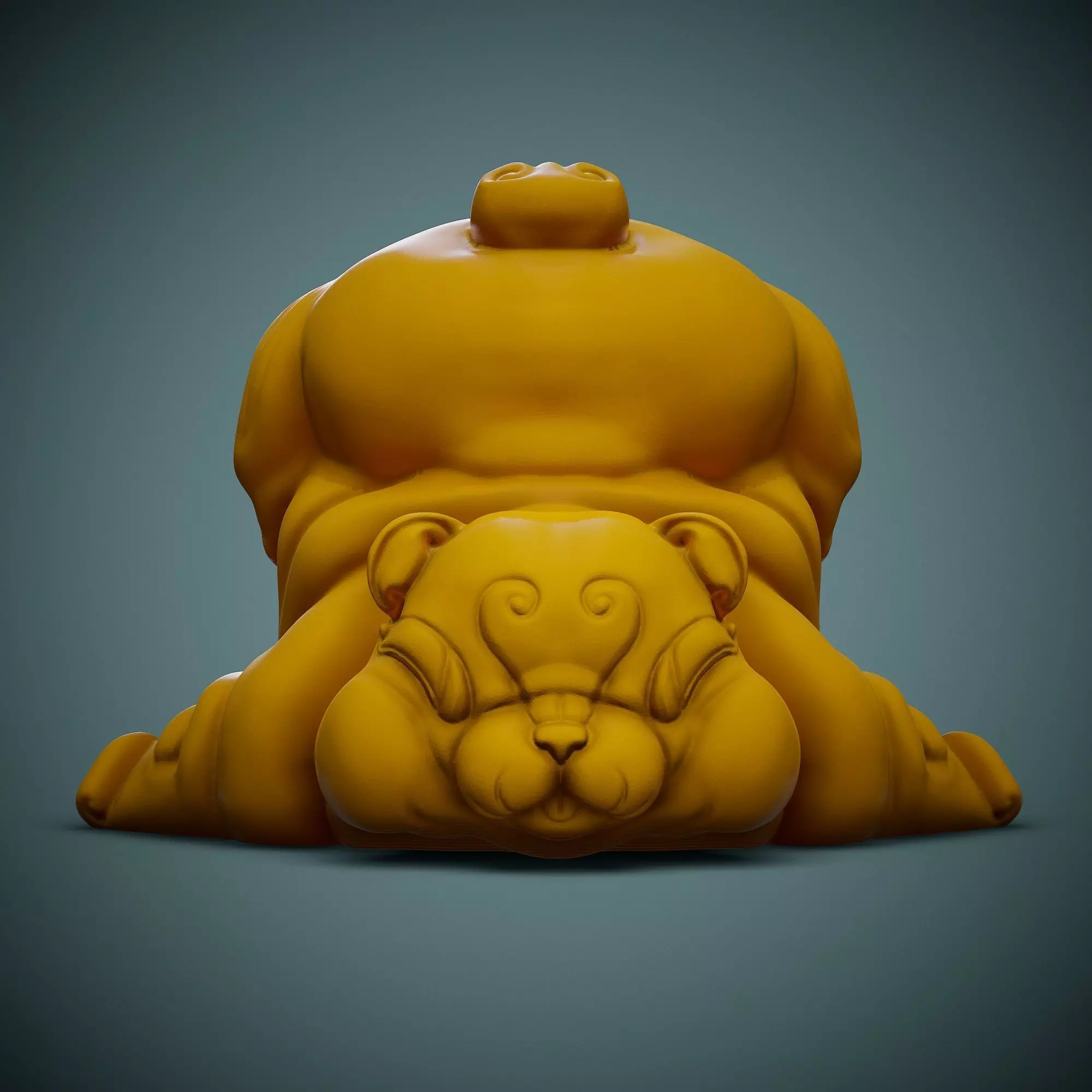 Cute Bear  Free 3D print model_0