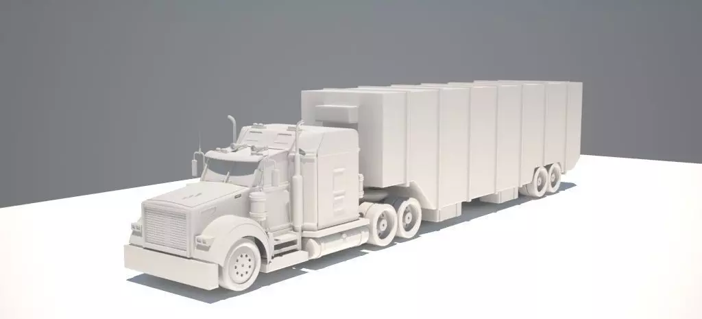 Heavy Truck 3D model