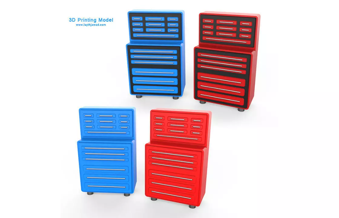 Workshop Locker 3D print model_0