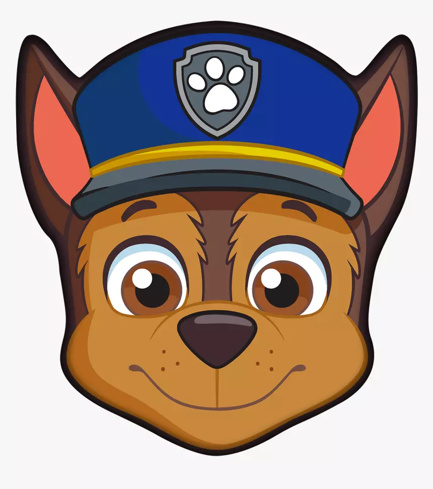 Paw Patrol Chase Cookie and Fondant Cutter with Embosser 3D print model_0