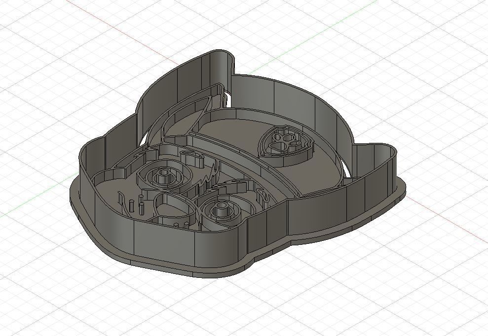 Paw Patrol Chase Cookie and Fondant Cutter with Embosser 3D print model_2