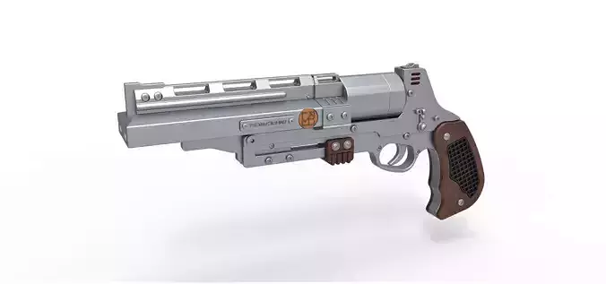 Tobias Beckett Blaster RSKF-44 from Solo A Star Wars story 3D model