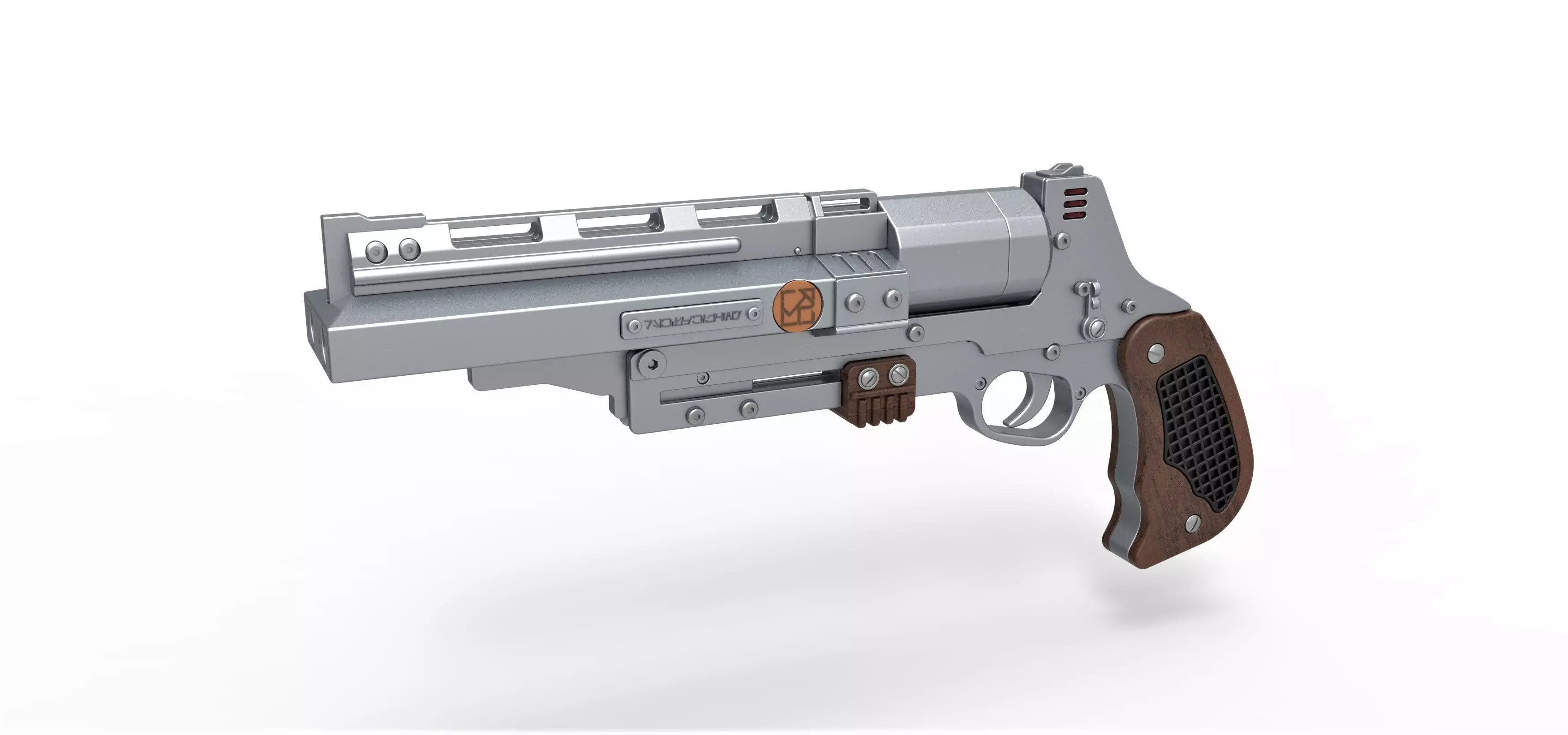 Tobias Beckett Blaster RSKF-44 from Solo A Star Wars story 3D model_0