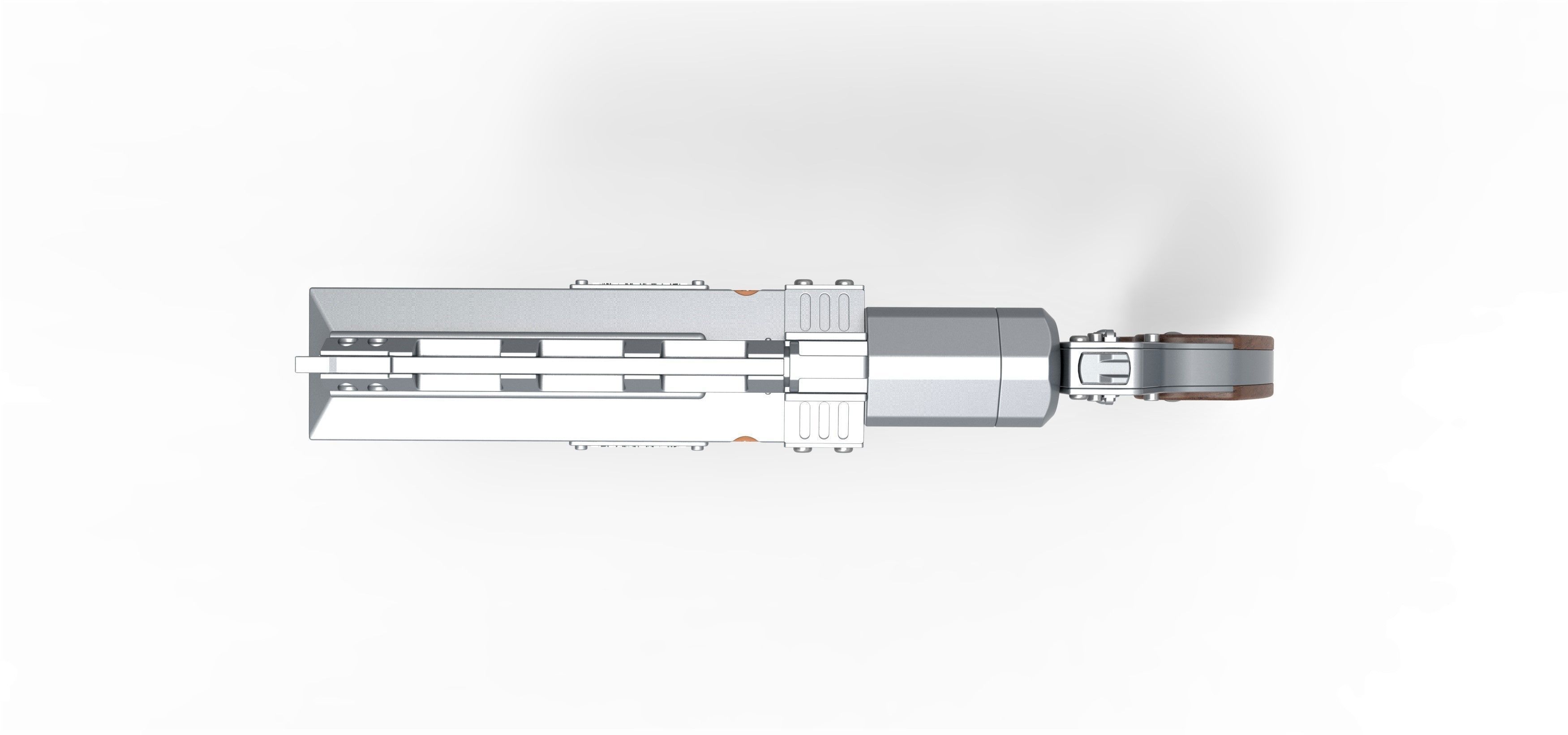 Tobias Beckett Blaster RSKF-44 from Solo A Star Wars story 3D model_8